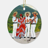 Décoration En Céramique Parranda Jíbara (Gauche)