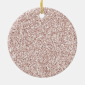 Décoration En Céramique Parties scintillant rose brillant (Dos)