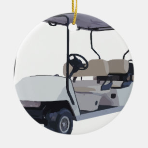 Décoration En Céramique Partons jouer au golf