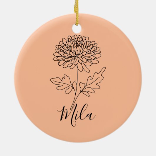 Décoration En Céramique Paruline thermique (Dos)