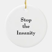 Décoration En Céramique Pas de plafond de dette, pas de défaut (Dos)