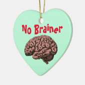 Décoration En Céramique Pas d'ornement de cerveau (Gauche)