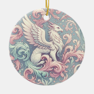 Décoration En Céramique Pastel Imaginaire Griffin