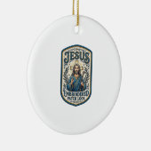 Décoration En Céramique Patch brodé Jésus Regardez Patch brodé Jésus (Droite)
