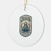 Décoration En Céramique Patch brodé Jésus Regardez Patch brodé Jésus (Gauche)