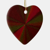 Décoration En Céramique Patchwork de dégradé circulaire rouge à vert (Droite)