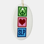 Décoration En Céramique Pathologie de langue de la parole (Droite)