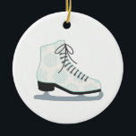 Décoration En Céramique Patinage sur glace<br><div class="desc">Le patinage artistique peut paraître délicat mais c'est une compétition féroce !  Utilisez cette conception d'une raie sur une veste ou un sac de duffice chauffés pour transporter du matériel!</div>