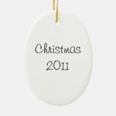 Décoration En Céramique Patineurs de glace (Dos)