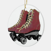 Décoration En Céramique Patins de rouleau (Gauche)