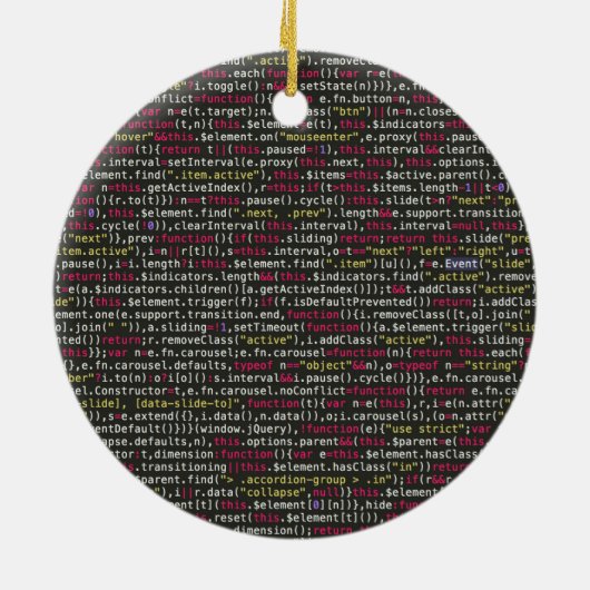 Décoration En Céramique Patters de Developer (Dos)