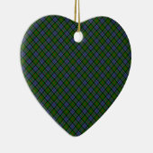 Décoration En Céramique Patterson Clan Tartan Designed Print (Droite)