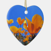 Décoration En Céramique Pavot de Californie (Droite)