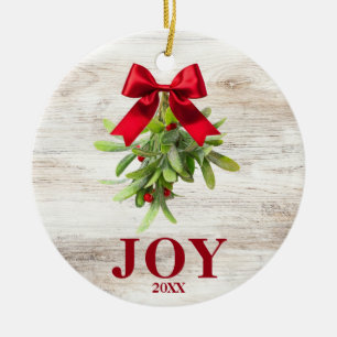 Décoration En Céramique Pays rustique Ornament occidental Mistletoe
