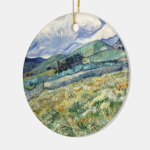 Décoration En Céramique Paysage de Saint-Rémy par Vincent Van Gogh (Gauche)