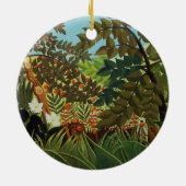 Décoration En Céramique Paysage exotique (Dos)