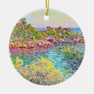 Décoration En Céramique Paysage près de Monte Carlo (par Claude Monet)