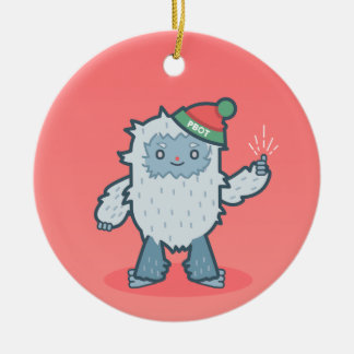 Décoration En Céramique PBOT Yeti Orament