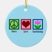 Peace Love Gardening joli jardiner Tulip Flower