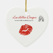 Décoration En Céramique Peacock bleu antique (Dos)