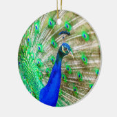 Décoration En Céramique Peacock Plumage (Gauche)