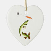 Décoration En Céramique Pêche (Droite)