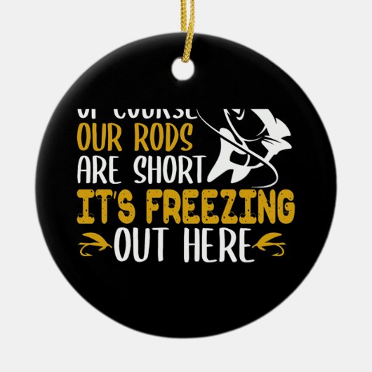 Décoration En Céramique Pêche aux renseignements (Devant)