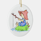 Décoration En Céramique Pêche des garçons (Droite)