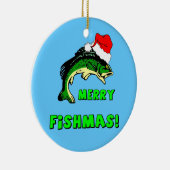 Décoration En Céramique Pêche drôle (Droite)