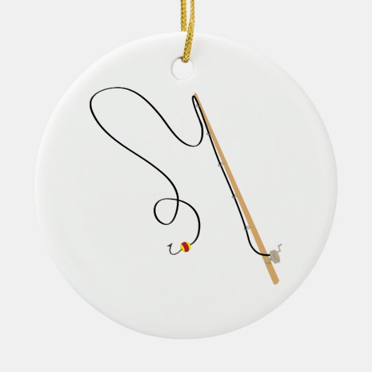 Décoration En Céramique Pêche Polonais (Devant)