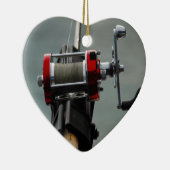 Décoration En Céramique Pêche terminée (Droite)