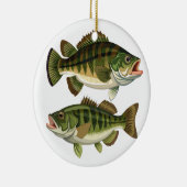 Décoration En Céramique Pêcheurs de basse pêche et pêcheurs (Droite)