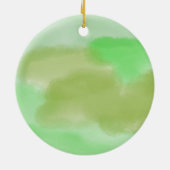 Décoration En Céramique peinture abstraite à l'aquarelle (Dos)