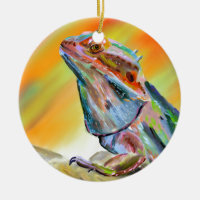Peinture barbue chromatique de Digitals de dragon