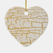 Décoration En Céramique Peinture craquée (Dos)