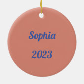 Décoration En Céramique Peinture Imaginaire Fée Rose Cute (Dos)