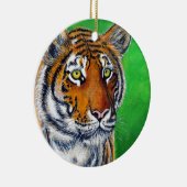 Décoration En Céramique Peinture sur tigre (Droite)