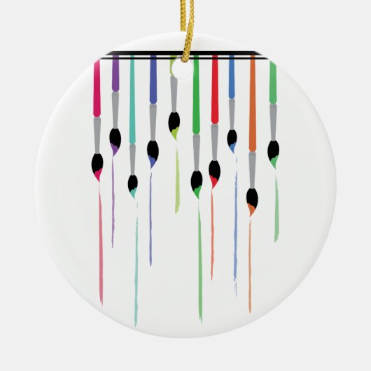 Décoration En Céramique Peintures (Devant)