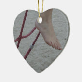 Décoration En Céramique pendaison pied escalade cadre pieds terrain de jeu (Gauche)