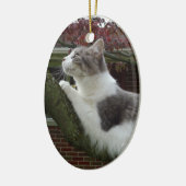 Décoration En Céramique Pensées de chat (Gauche)