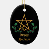 Décoration En Céramique Pentacle (Dos)