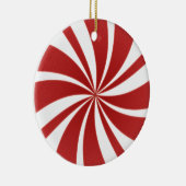 DÉCORATION EN CÉRAMIQUE PEPPERMINT CANDY CHRISTMAS ORNAMENT (Droite)