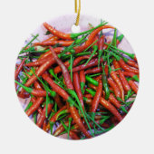 Décoration En Céramique Peppers à l'oeil d'oiseaux (Devant)