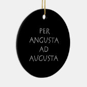 Décoration En Céramique Per angusta ad augusta (Droite)