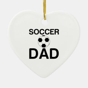 DÉCORATION EN CÉRAMIQUE PÈRE DU FOOTBALL