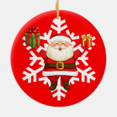 Décoration En Céramique Père Noël (Dos)