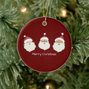 Décoration En Céramique Père Noël
