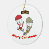 Décoration En Céramique Père Noël aéroporté II (Gauche)