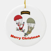 Décoration En Céramique Père Noël aéroporté II (Dos)