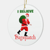 Décoration En Céramique Père Noël - Bagsquatch (Gauche)